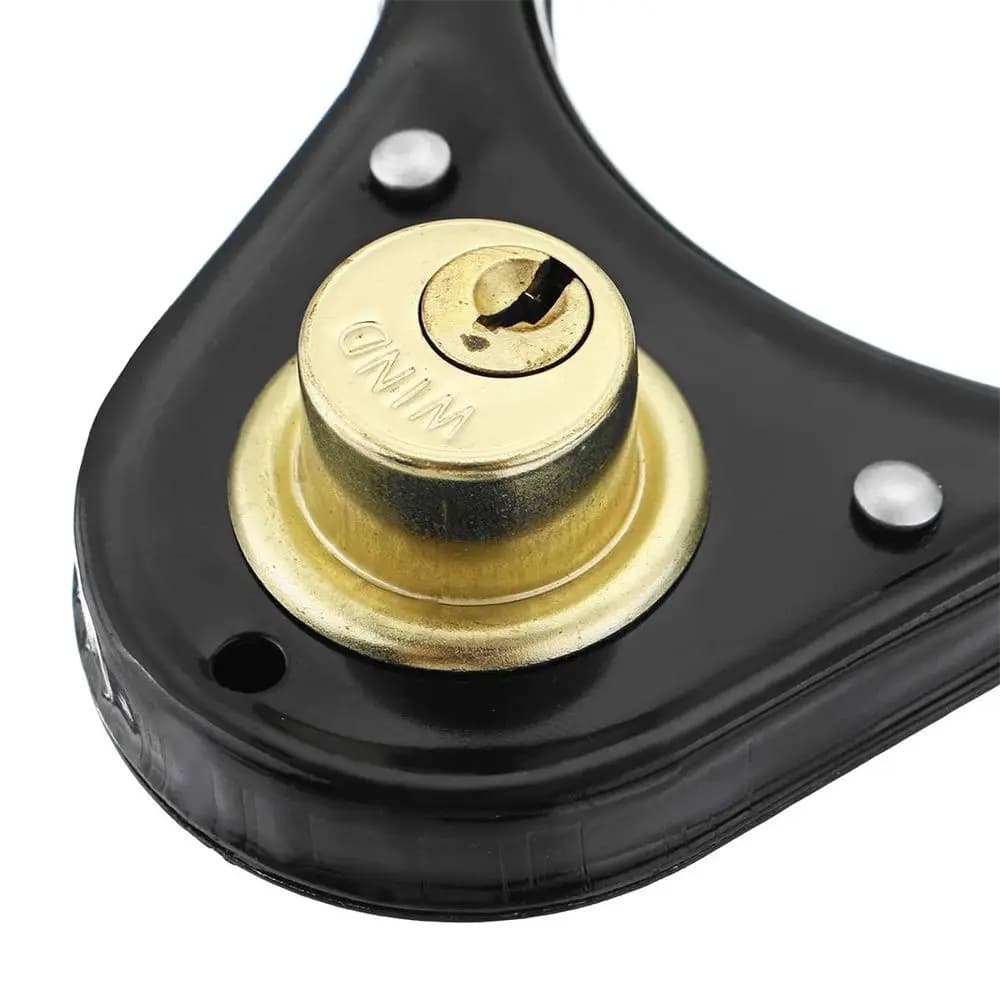 Bicycle Accessories Anti-Theft Motorbike Security Waterproof with Key Bike Locks Wheel Lock Bicycle Lock Bicycle Supplies