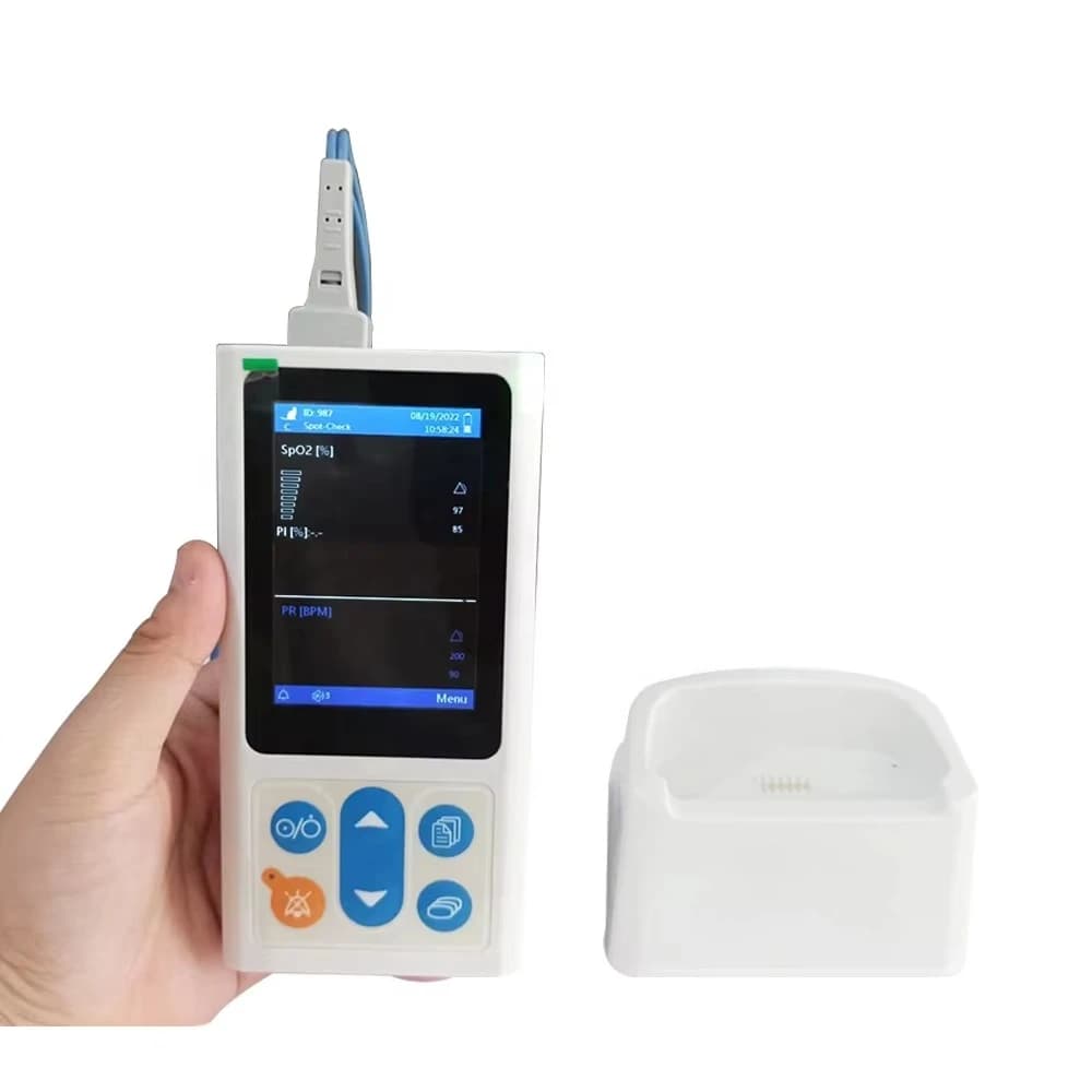 Veterinary equipment AMD-US060V Portable Veterinary Pulsossimeters for auditory lobe