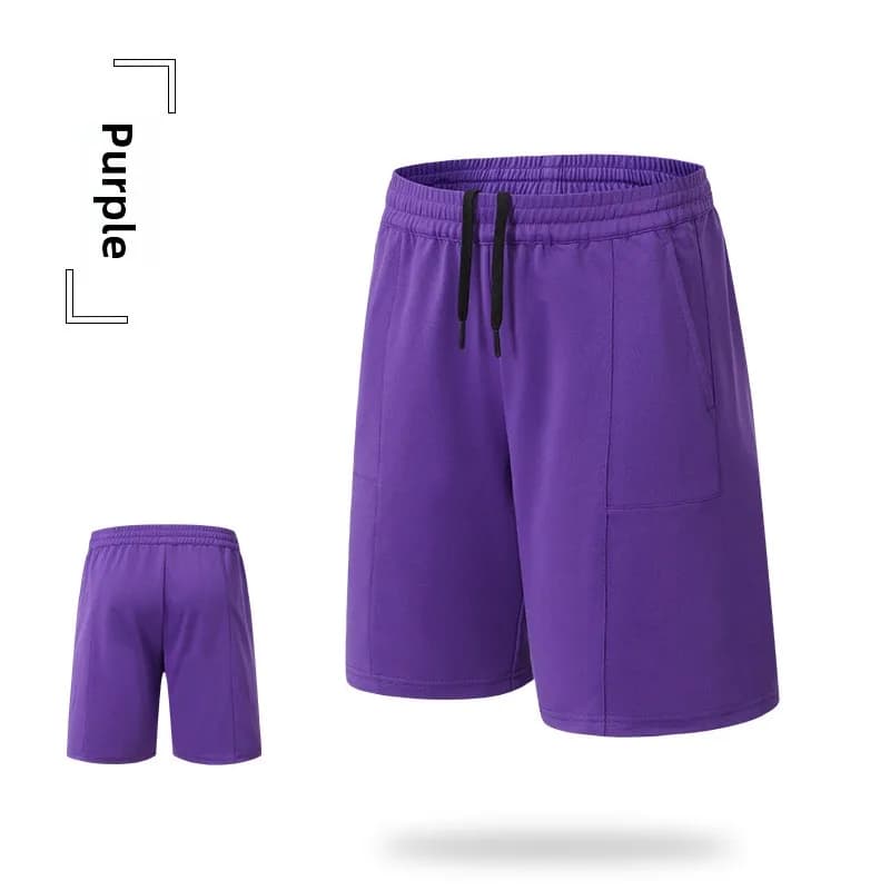 Pantaloncini da Uomo per Fitness Estivo, Corsa, Ciclismo, Traspiranti, Leggeri, ad Asciugatura Rapida, Casual da Esterno, a Cinque Quarti
