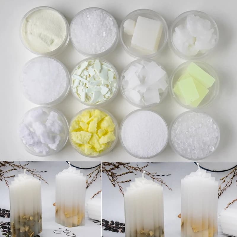 Additivo per candele per aromaterapia materiale ausiliario AC-6 pigmento di acido stearico stabile agente antiriflesso forniture di cera fatte a mano fai da te
