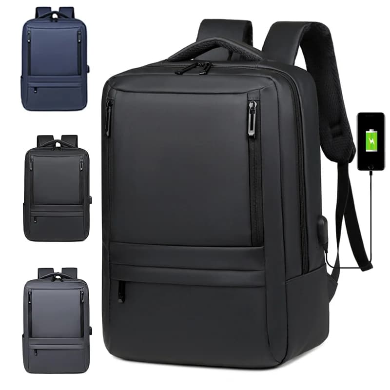 Men's multifunctional backpack for business, large capacity, USB port for charging, work backpack, man's computer backpack