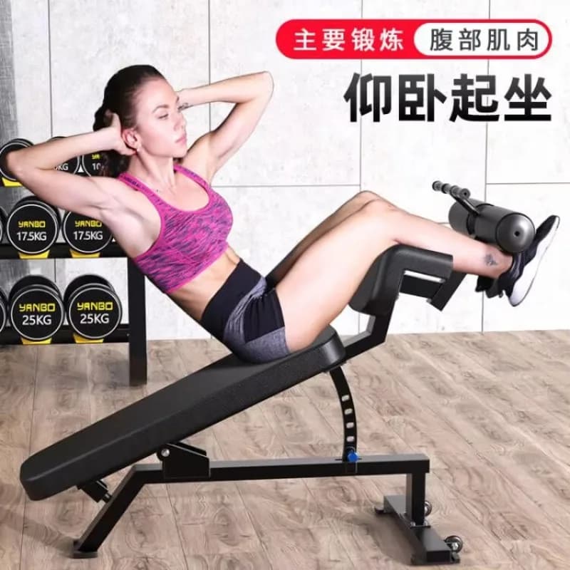 Wholesale Sports Fitness Equipment Handlebars Abdominal bench for fitness adjustable Multipurpose bench