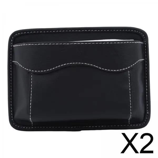 Organizer per Fessure Sedile Auto in Pelle PU, Borsa Portaoggetti, Accessori Interni per Auto, Vassoio Portaoggetti per Sedili e Porte Auto