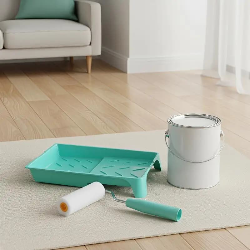 Durable Foam Paint Roller Sleeves Mini White Sponge Rollers For Art Painting Decorating Cleaning DIY Tools replaceable pp