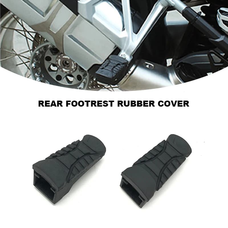 Per BMW R1200GS R1250GS LC ADV R1200 GS R1250 GS Adventure 2014-2022 2019 2020 2021 pedana posteriore piastra poggiapiedi copertura in gomma