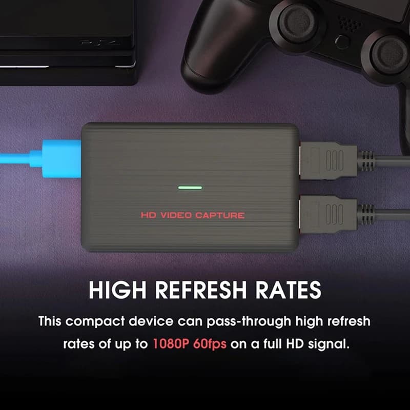 Scheda di acquisizione video per giochi USB 3.0 HD 1080P 60FPS Dispositivo per scatola di registrazione di giochi Trasmissione in diretta
