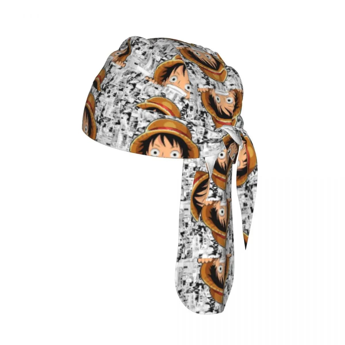 Cappello Bandana Personalizzabile Anime One Piece Regolabile per Uomo e Donna, Berretto per Jogging