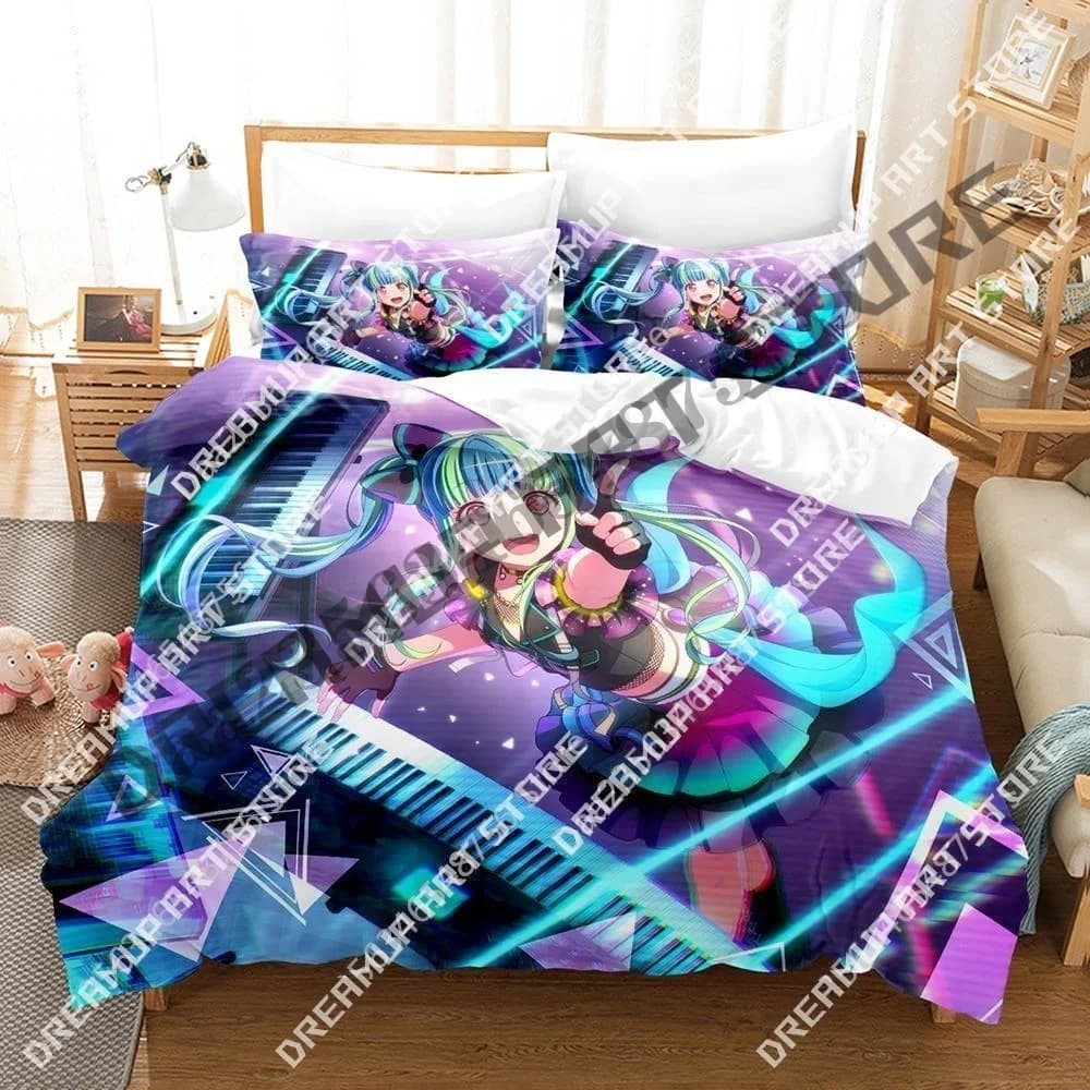 Stampa 3D RAISE A SUILEN Set biancheria da letto Ragazzi Ragazza Twin Queen King Size Copripiumino Federa Letto ragazzi Tessili per la casa per adulti