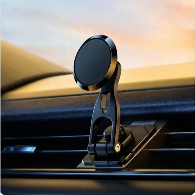 Supporto Magnetico per Telefono da Auto 720 ° Supporto Pieghevole per Telefono da Auto Universale per Cruscotto e Schermo Display