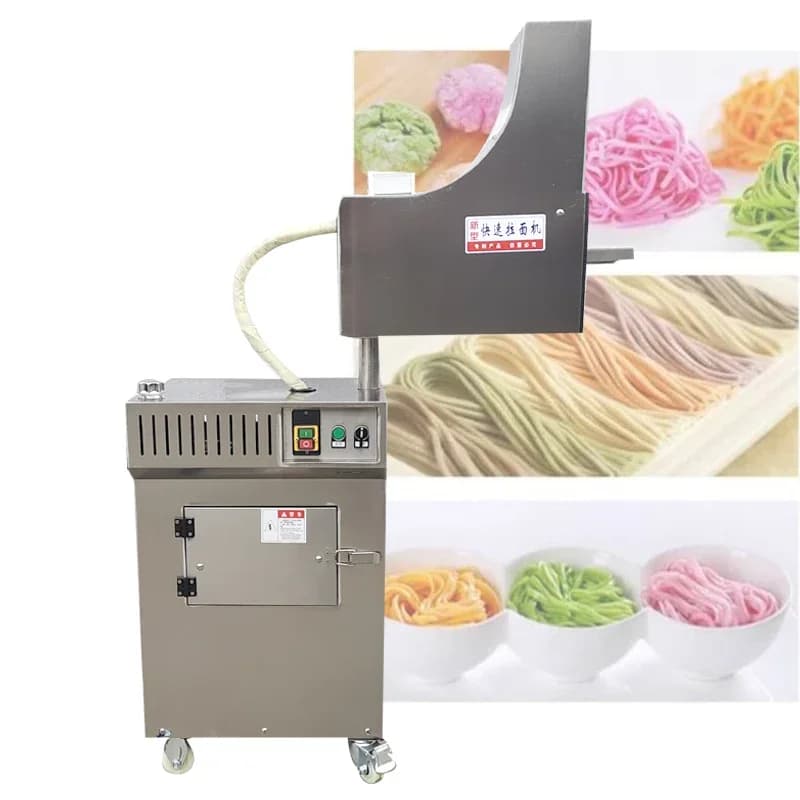 Macchina Commerciale per Noodles e Pasta, Automatica Idraulica per Ramen, Imitazione Artigianale, con 3 Stampi