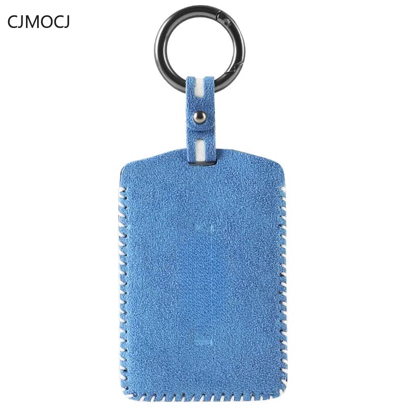 Custodia portachiavi per auto con carta NFC in pelle scamosciata per Xiaomi SU7 Pro Max 2024
