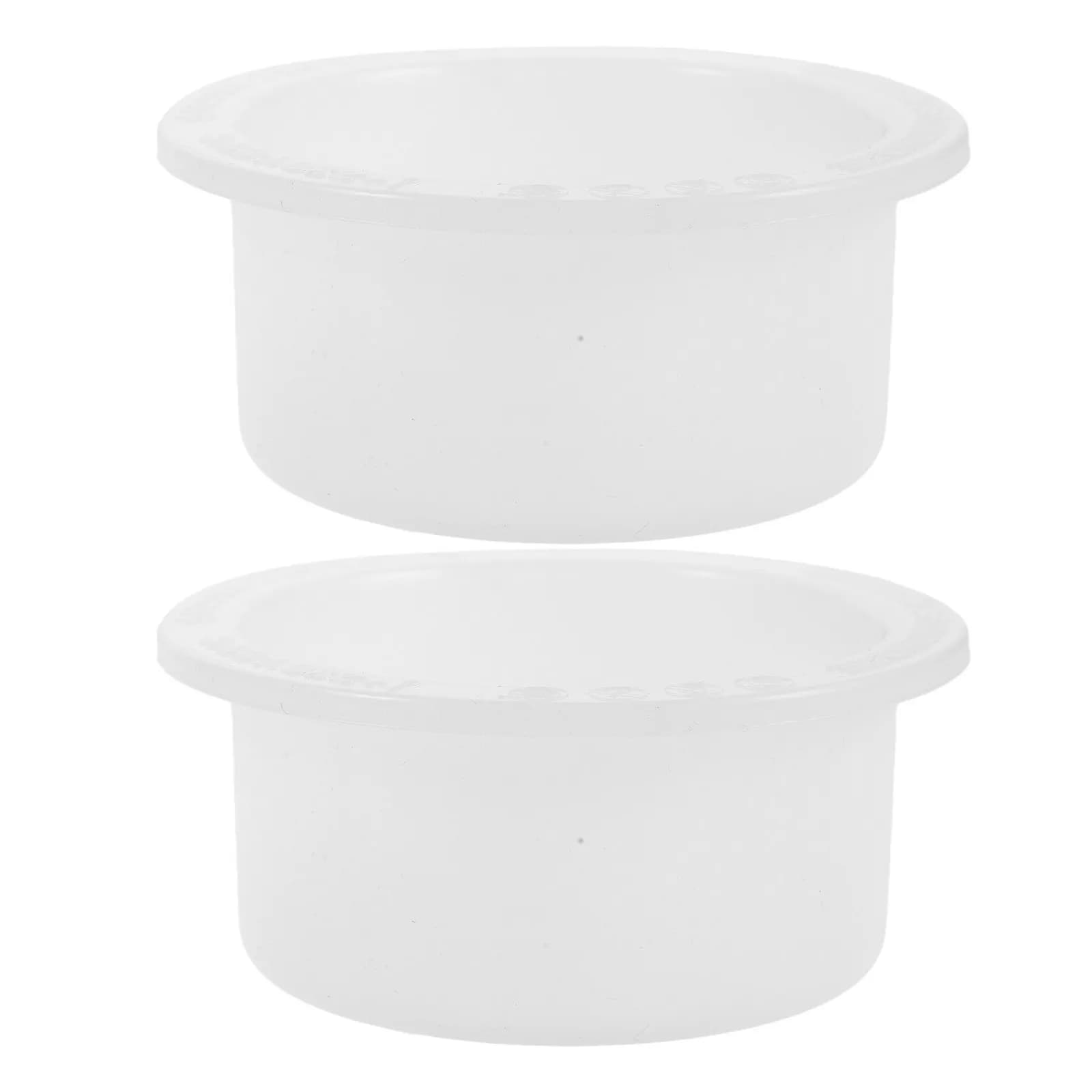 2Pcs Aromatherapy Wax Melting Plate Silicone Wax Melt Warmer Replacement Tray Efficient Heat Diffuser for Home Office