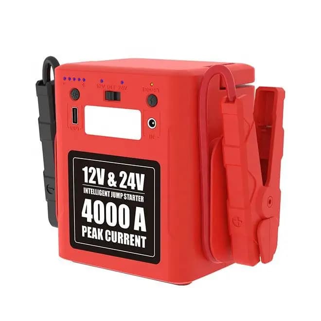 Batteria Auto B Morsetto di alimentazione di emergenza impermeabile Avviatore di emergenza per auto portatile 700A Picco 15000mAh