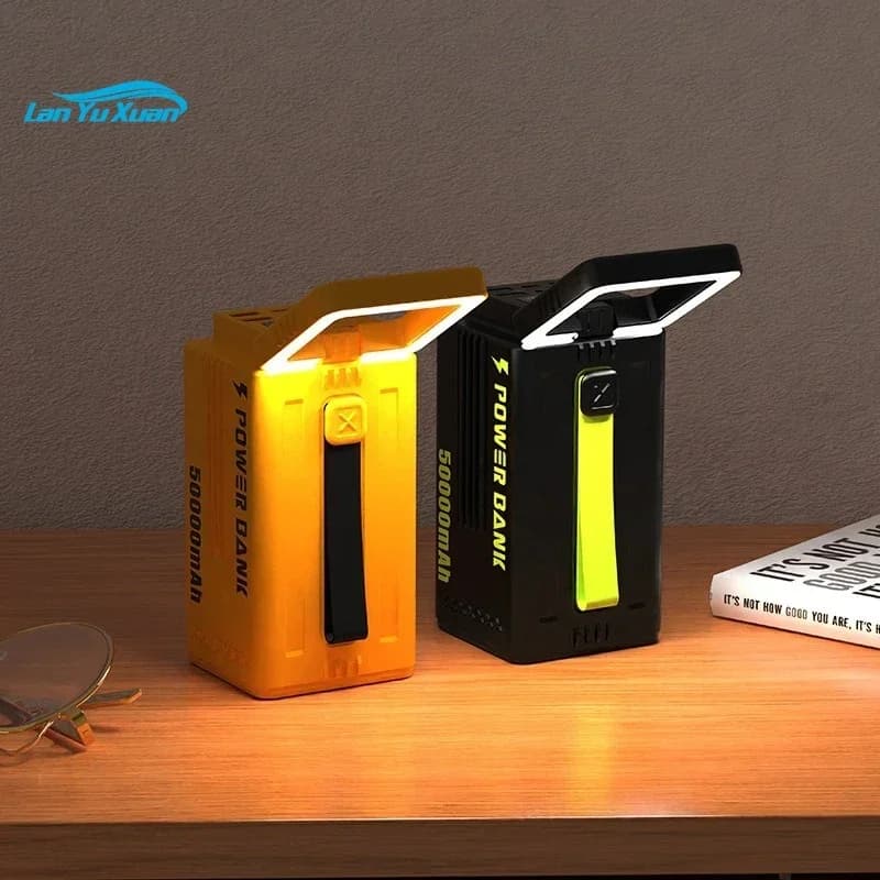PD 100W Power Bank 50000mAh Caricabatteria esterno portatile a ricarica rapida USB C Powerbank per iPhone 15 Xiaomi Samsung Laptop