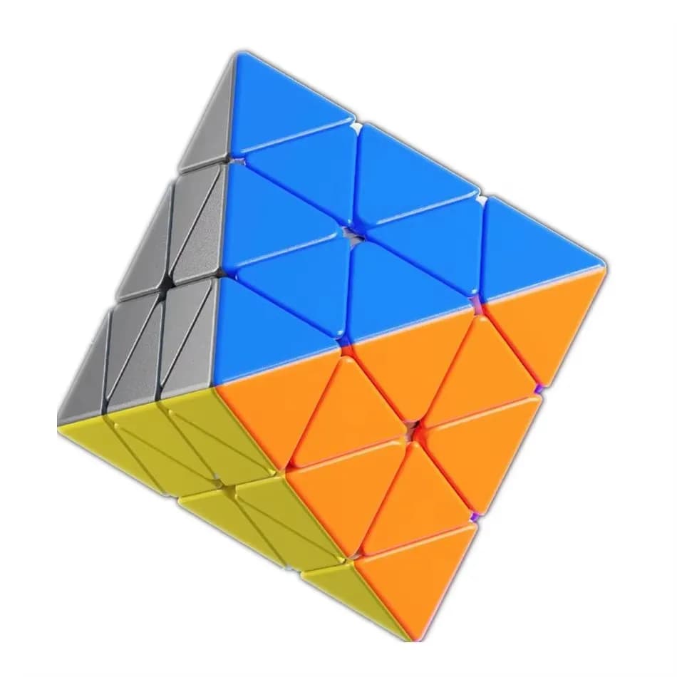 ShengShou FTO Ottaedro rotante magnetico / NO cubo magico magnetico giocattoli educativi senza adesivi giocattoli per bambini Cubo magico