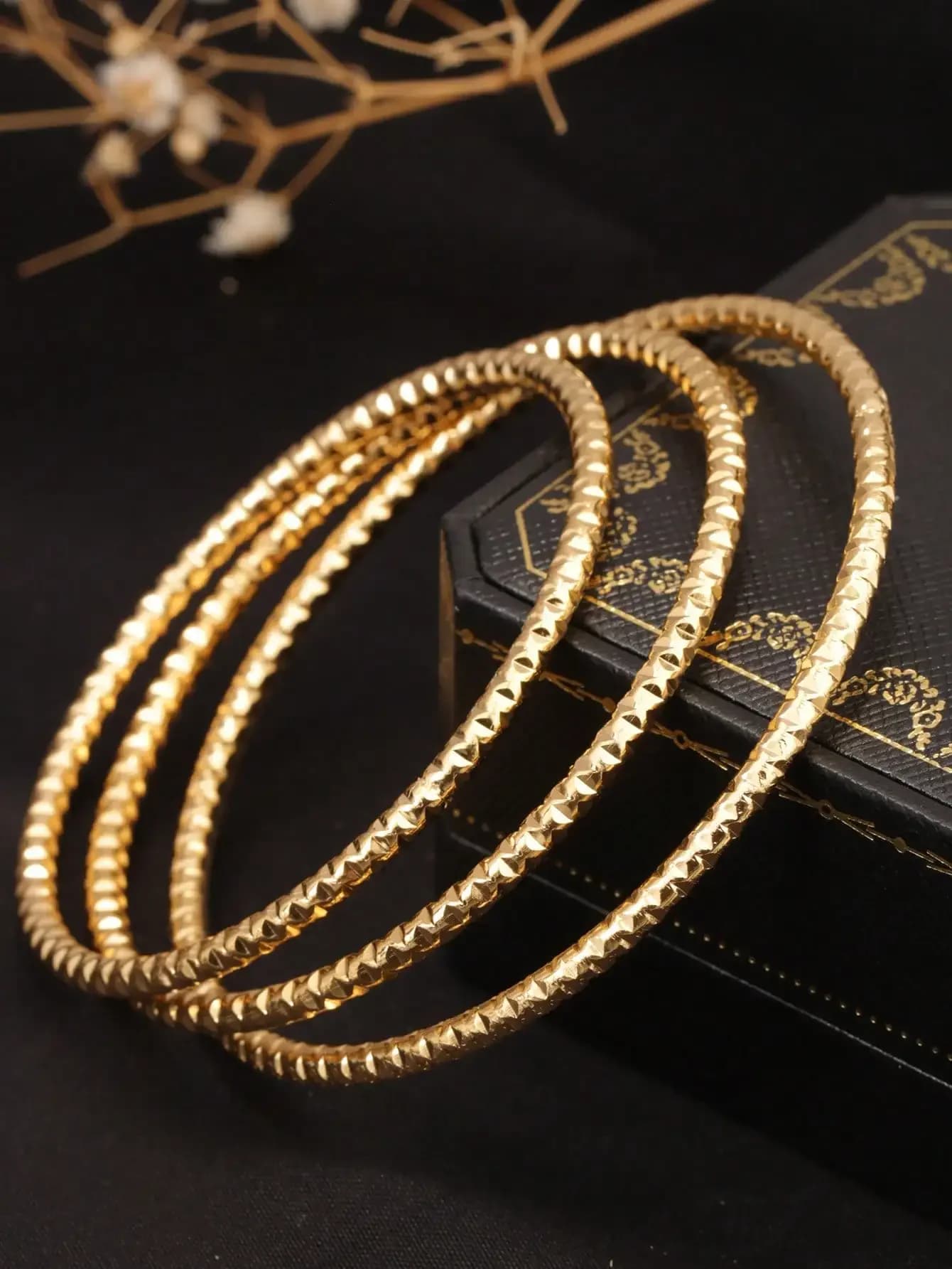 Bracciale a fascia in acciaio inossidabile con cielo stellato, stile oro scintillante e argento, versatile, alla moda, vintage, adatto per