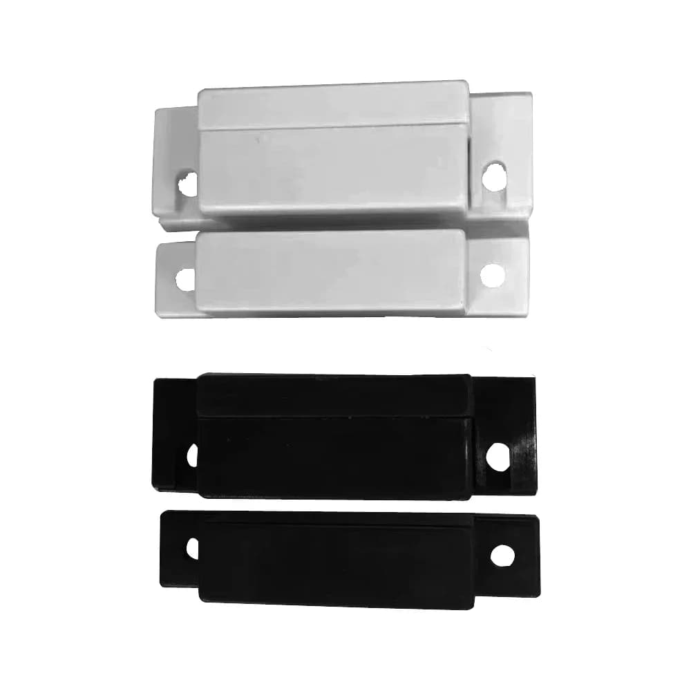 Sensore Magnetico Cablato in Plastica per Allarme Porta, Rilevatore di Contatto NC, Accessorio per Sistema di Allarme