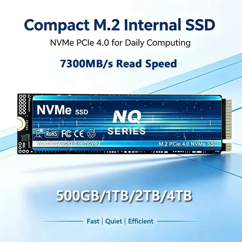 M.2 NVMe PCIe 3.0 NQ SSD 500GB 1TB 2TB 4TB SSD M.2 2242 PCIe Hard Drive Disk Internal Solid State Drive for Laptop