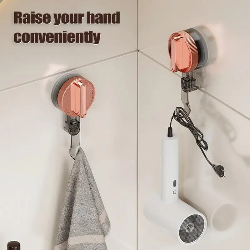 Ganci a ventosa Ganci a ventosa per doccia Supporto rimovibile resistente Nessun danno Appendiabiti per piastrelle Specchio da cucina