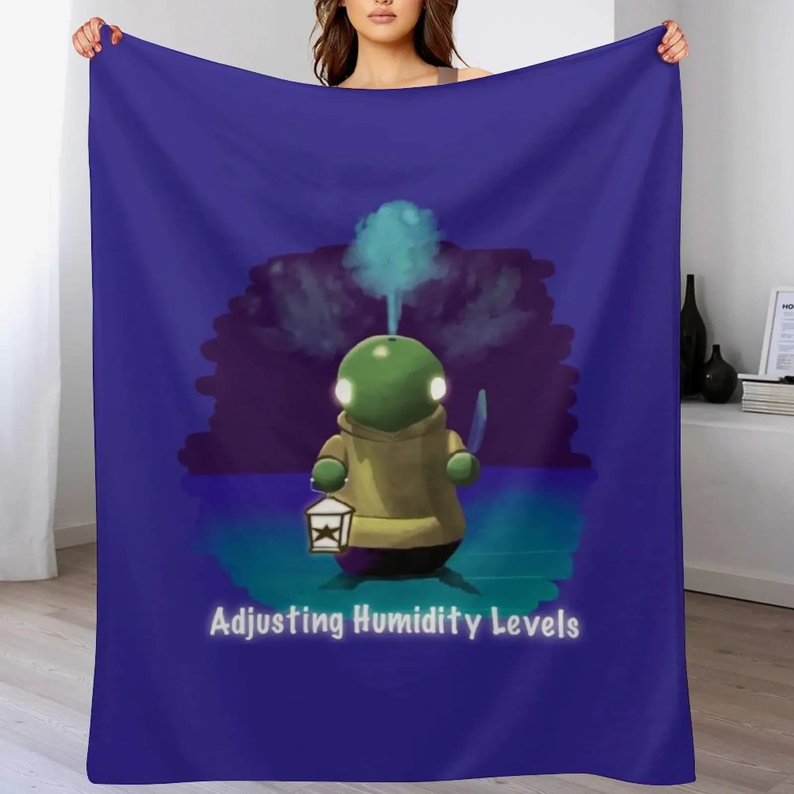 Umidificatore Tonberry nel Haunted Hotel - Coperta decorativa ff7 Rebirth, coperta versatile e accogliente per tutte le occasioni