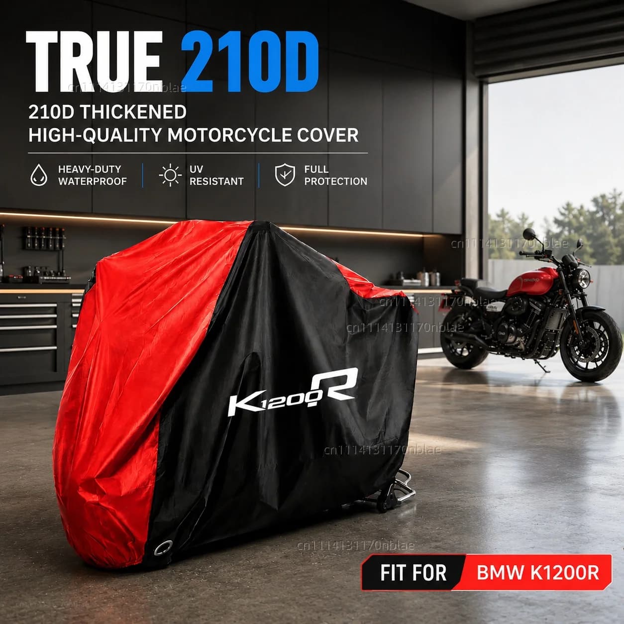 For BMW K1200R K1200S K 1200 R K 1200R 210D Motorcycle Cover Waterproof All Season Dustproof UV Protection Moto Rain Cover