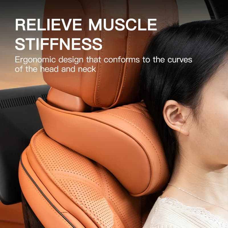 Car Headrest Lumbar Support Cushion Backrest Lumbar Pillow Car Comfortable Neck Pillow For INFINITI QX65 QX80 QX60 QX50 / QX55