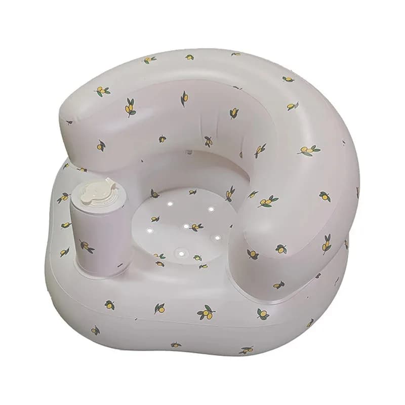 Inflatable Kids Sofa, Inflatable Baby Sofa 3 Months Up, Baby Seats, Inflatable With Built-in Air Pump