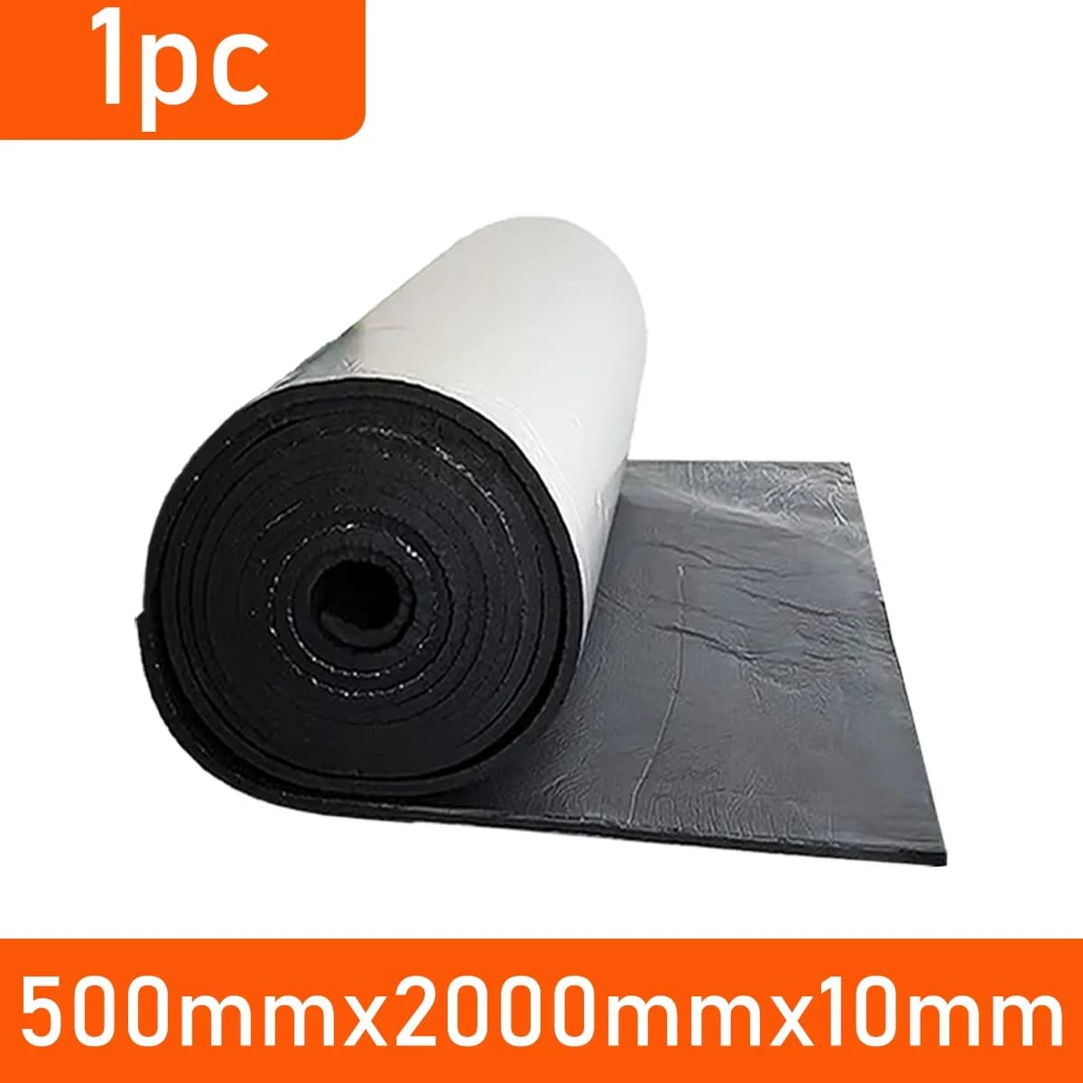1PC self-adhesive plug for acoustic and thermal insulation of the bonnet motor, with four specifications to choose from
