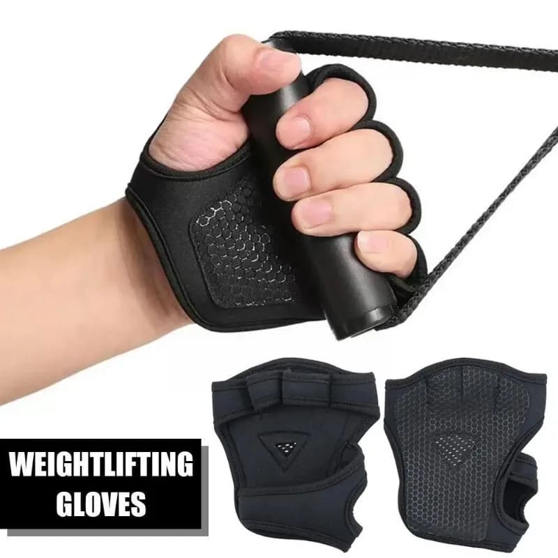 Women's Hand Wrist Protective Gloves Gym Gloves for Fitness Heavy Gloves Half Non-slip Sports Support for Wrist Lifting