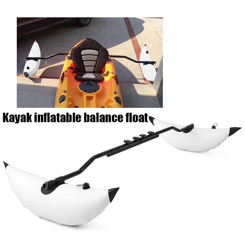 2 pezzi stabilizzatore stabilizzatore per kayak stabilizzatore gonfiabile stabilizzatore galleggiante in piedi kit sistema stabilizzatore galleggiante per canoe barche da pesca