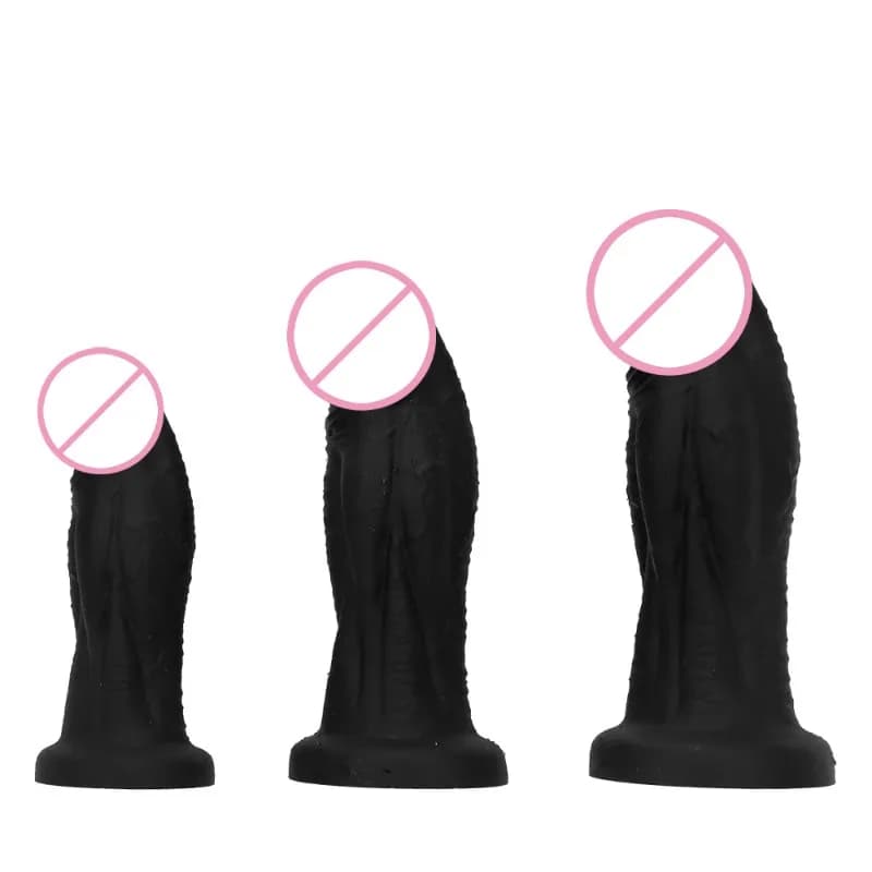 Dildo in Metallo e Pelle PU a Doppio Lato con Cinturino Regolabile, Manette con Velcro, Plug Anale per Adulti, Grande Pene Vaginale