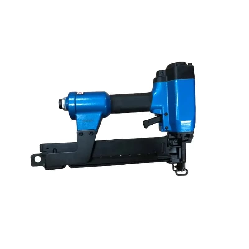 BA-N851 Potente cucitrice pneumatica per carichi pesanti di livello industriale in alluminio + plastica 160 pezzi blu