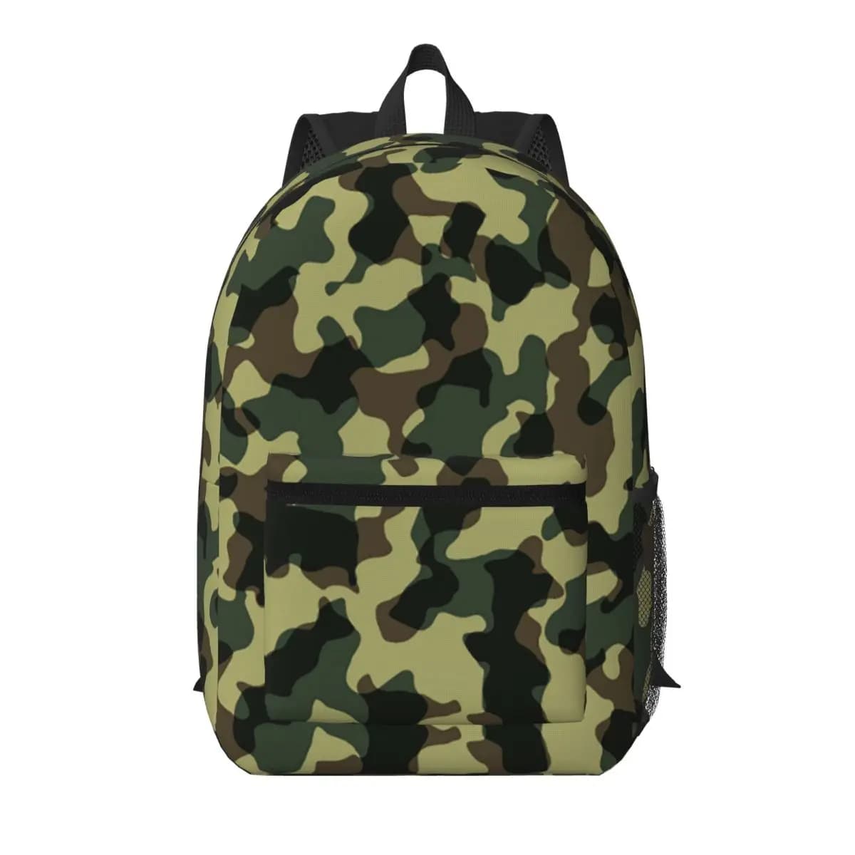 Camouflage Military Camo Army Student Backpack School Bag Hiking Travel Daypack for Men Women Bookbag Shoulder Bags