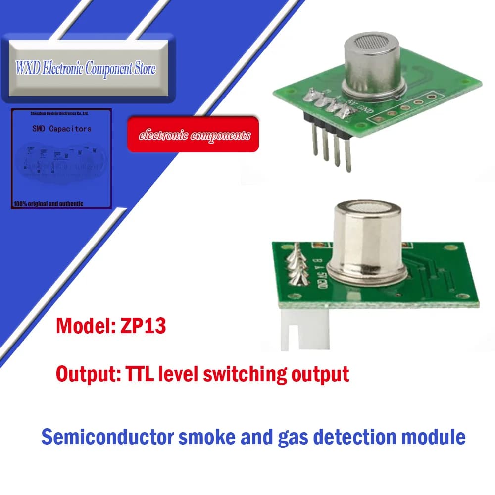 ZP13 modulo fumo sensore gas fumi interni componenti rilevatori allarme fumo industriale