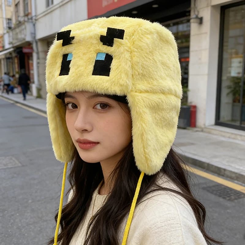 Cappello caldo casual alla moda Y2K, cappello con fiori ricamati, simpatici cappelli a cartoni animati per uomini e donne.