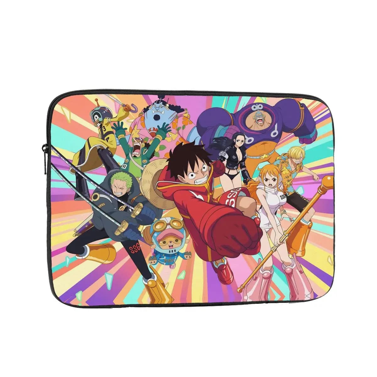 Custodia per laptop Luffy 12" 13" 15" 17" Custodia per notebook Luffy Manga Custodia antiurto per computer per uomo Donna