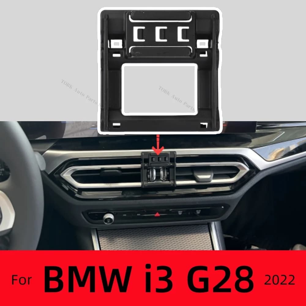 For BMW i3 G28 2022 Car Phone Holder Strong Special Fixed Bracket Base 15W Wireless Charging Cars Accessories Lightweight