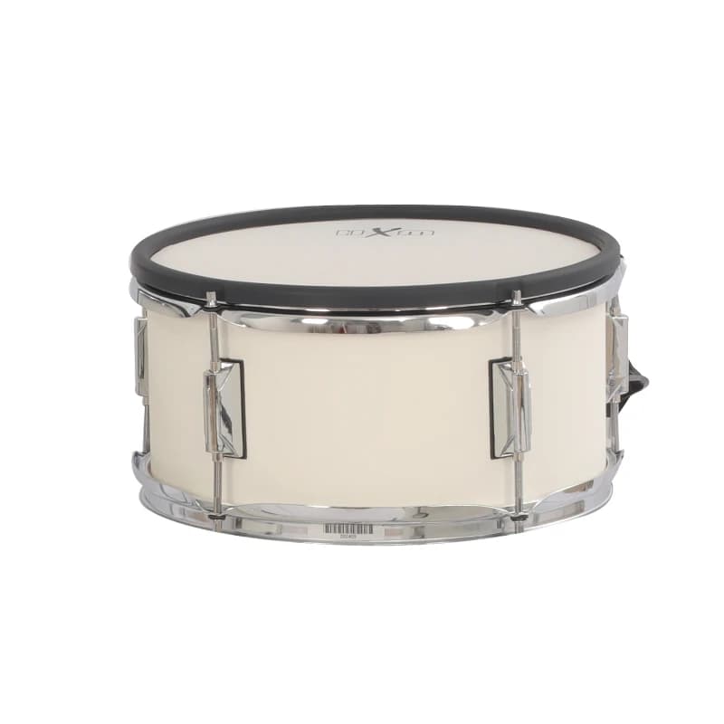 14" White Color Snare Drum Pad Without Metal Stand Various Brand Compatible Dual Zone Mesh Head & Rim