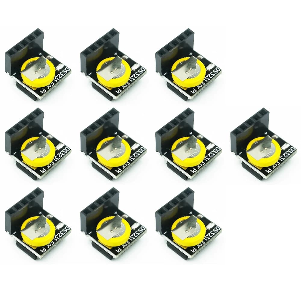 1-10PCS DS3231 Modulo orologio in tempo reale RTC 3.3V/5V con batteria per Raspberry Pi per arduino XCW
