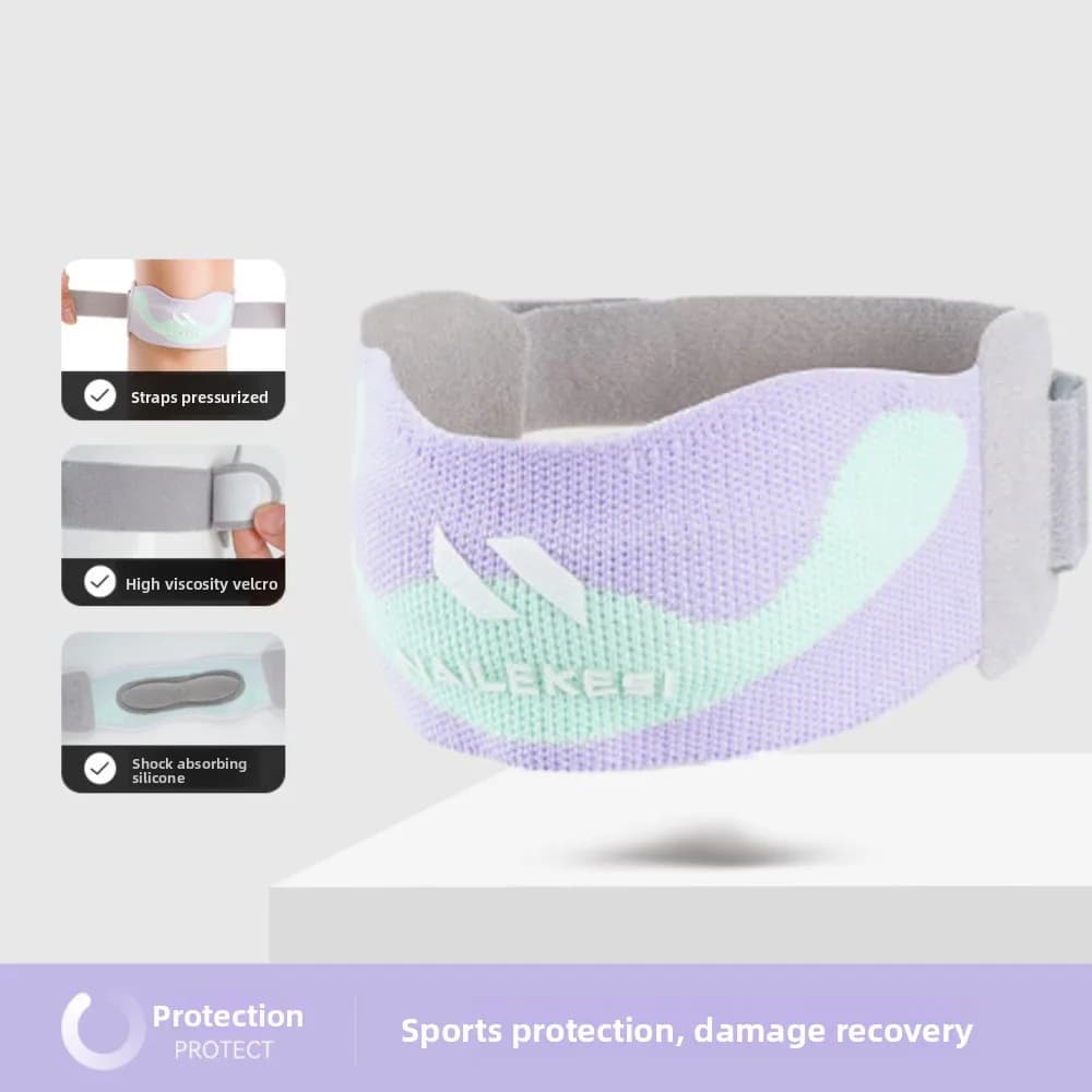 Protezione Ginocchio Tendine rotuleo Cinghie per ginocchio Ispessito Comodo rotuleo Proteggi fascia Supporto per ginocchio Ginocchiera sportiva regolabile