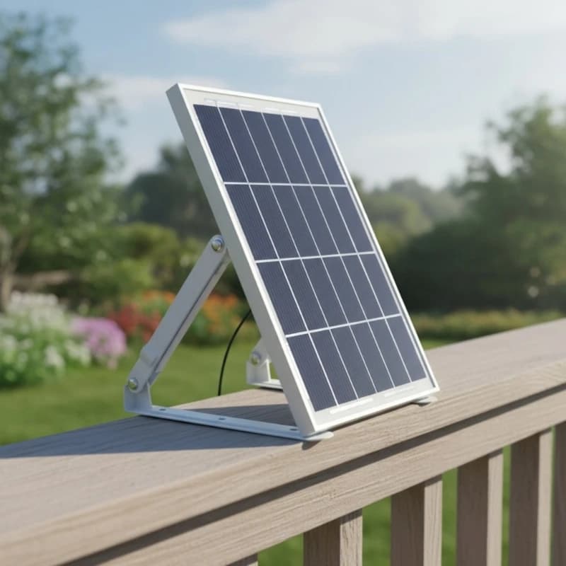 Staffa per pannello solare pieghevole Supporto per pannello fotovoltaico regolabile con angolo 45 gradi Telaio leggero per