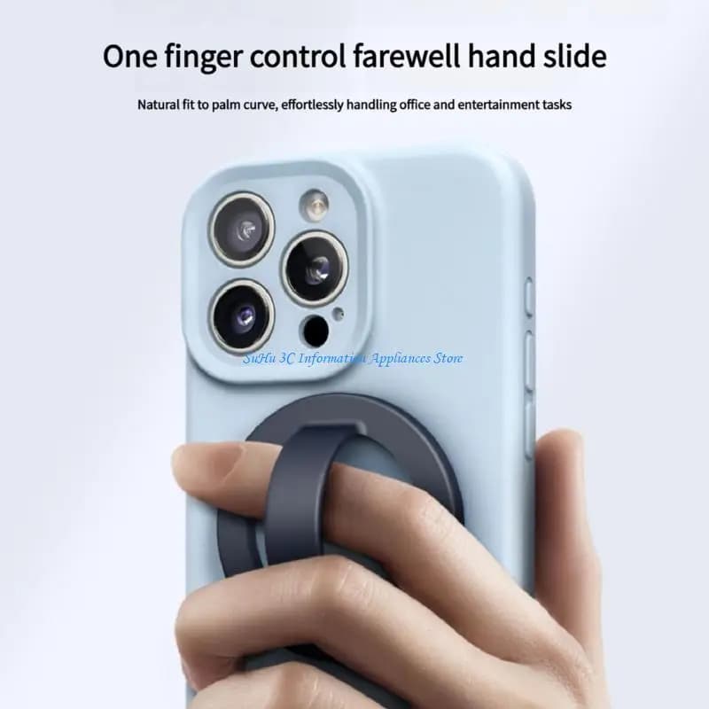Supporto magnetico per telefono N52H con base in morbido silicone facile visualizzazione dei giochi e supporto per