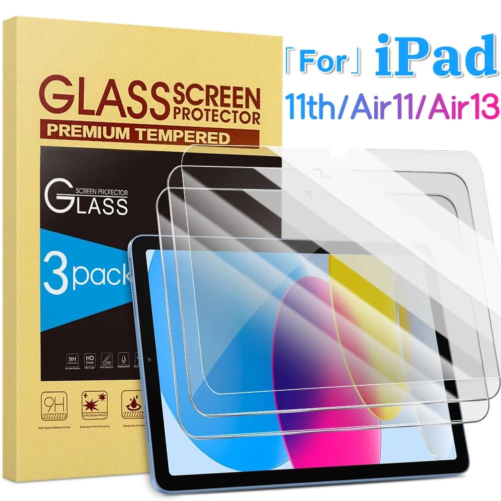 1/3PCS Per Ipad 11th Generazione Protezione Dello Schermo In Vetro Temperato HD per ipad 11 Gen A16 2025 Air11/Air13 M3 9H Pellicola Accessori