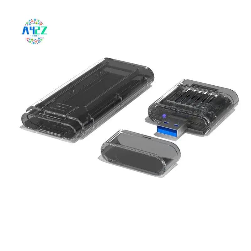 A42Z-Box esterno staccabile per SSD M.2 NVMe, adattatore da M.2 a USB 3.2 Type-A, custodia per SSD NVMe, accessori per laptop