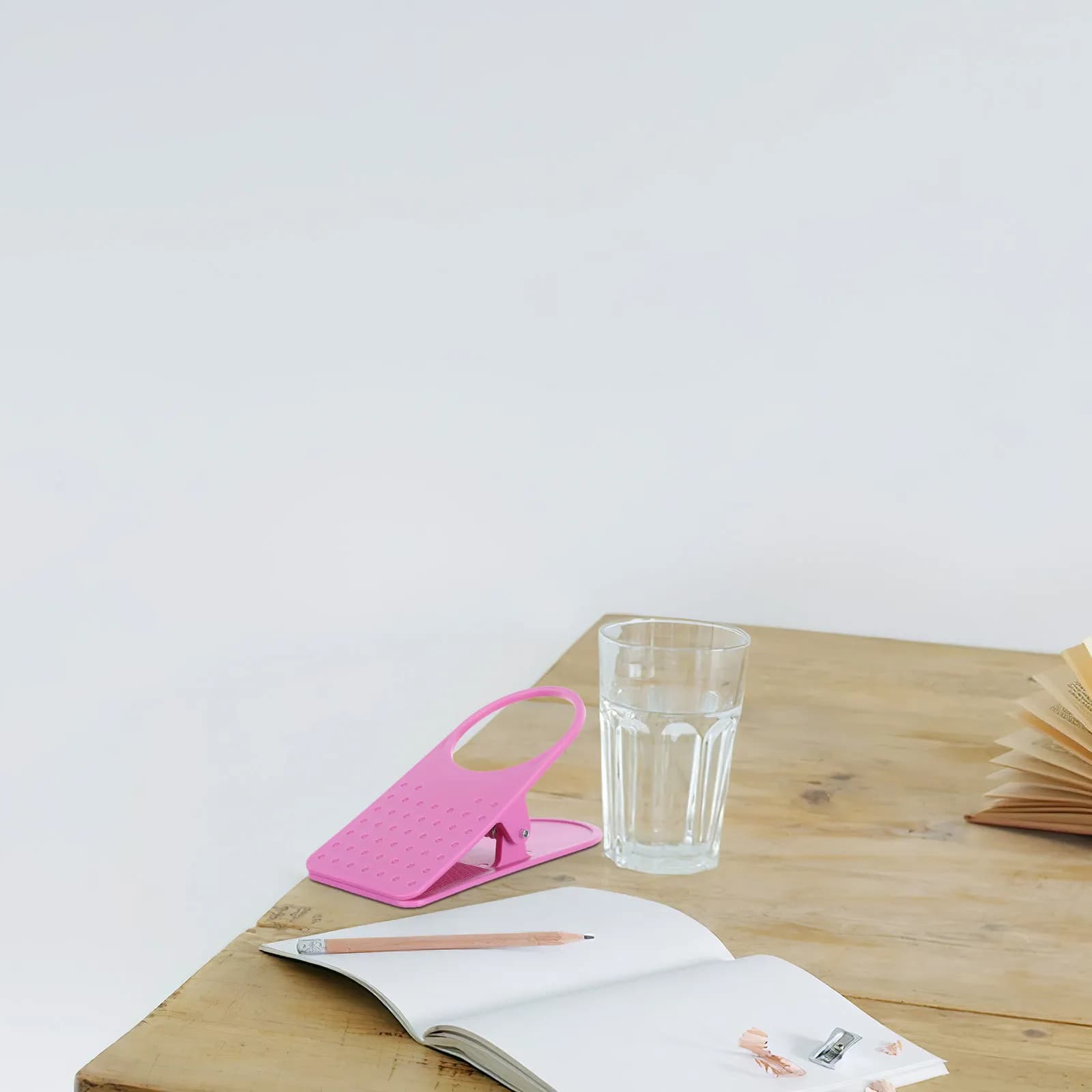 Clip porta bicchieri da scrivania, 3 pezzi, clip portatile resistente per bevande fredde, cellulare, cosmetici, organizer da tavolo per ufficio