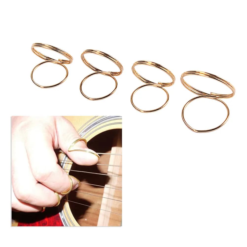 Parti per chitarra, plettri per chitarra, plettri in acciaio inossidabile, plettri per slide.