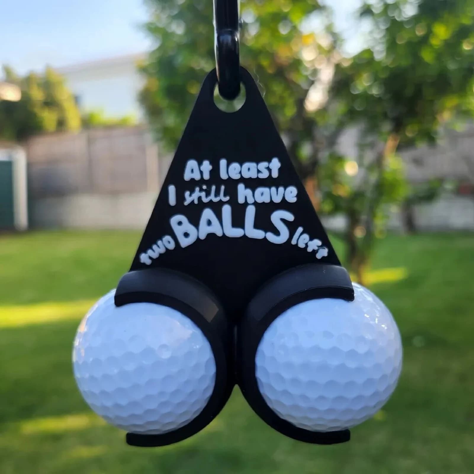 Divertente supporto per palline da golf stampato in 3D Supporto per palline da golf di facile accesso per la pratica e l'allenamento del golf