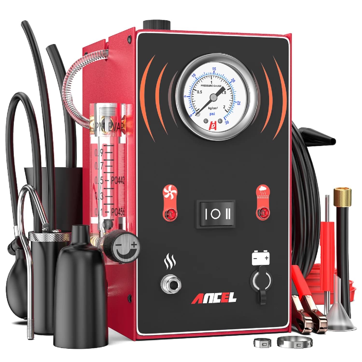 2025 ANCEL S300 Automotive Smoke Leak Detector Built-in Air Pump EVAP System Diagnostic Tools Efficient Smoking Machine