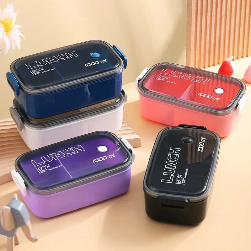 Lunch box preservation box, microwave heat-resistant plastic food, fruit storage and sealing box