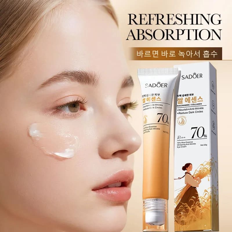 1/3/5/10 Pz Essenze di Riso Rassodante Crema Per Gli Occhi Anti Cerchi Scuri Anti Rughe Sbiancamento Crema Idratante Coreano Occhi Cura Della Pelle Cosmetici